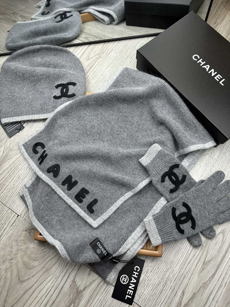 Chanel Caps Scarfs